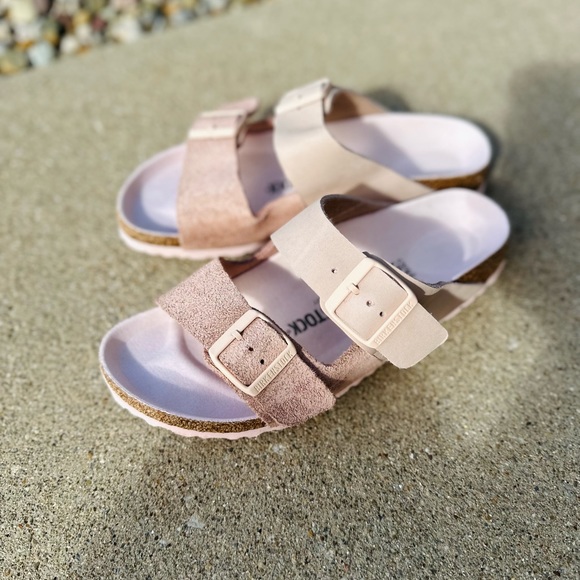 Pale pink Birkenstock sandals . Women’s 8 - Picture 4 of 4